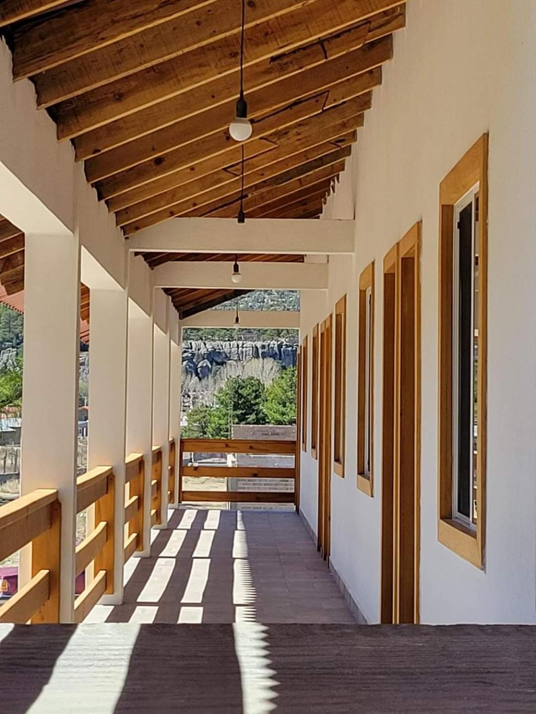 Hotel Meson Del Bosque Creel Exterior foto
